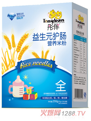 彤伴益生元護(hù)暢營養(yǎng)米粉盒裝全段