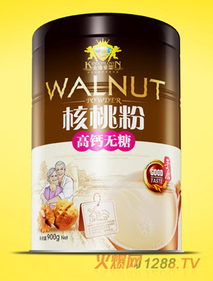 金盾愛嬰高鈣無(wú)糖核桃粉鐵聽