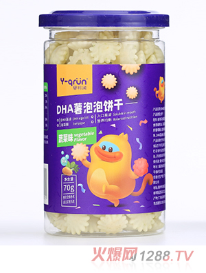 嬰祁潤(rùn)DHA薯泡泡餅干-蔬菜味